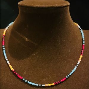 Beautiful handmade beaded choker.